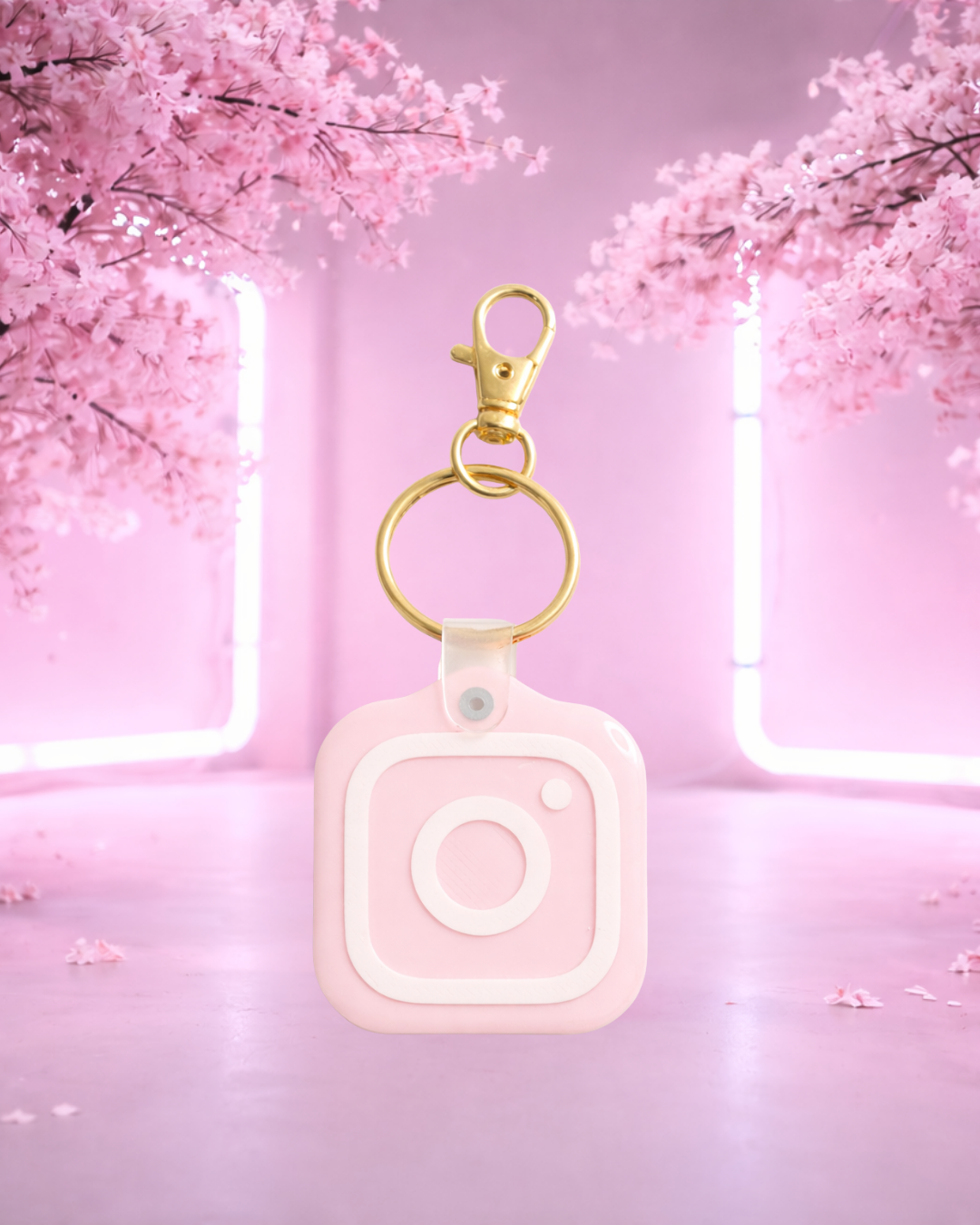 Sakura Glow - Pink & White